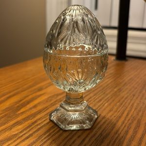 Glass Egg Container